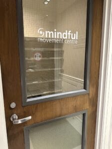 mindful pilates yorkville front door