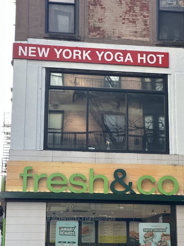 new york yoga upper east NYC outside
