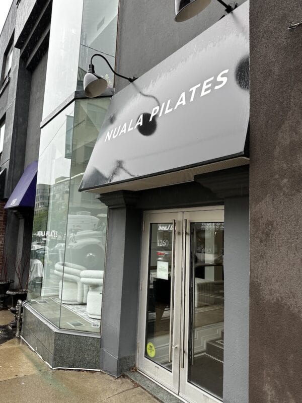 nuala pilates summerhill toronto entrance