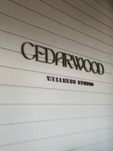 Cedarwood wellness collingwood logo