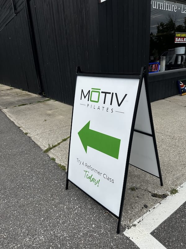 Motiv Pilates Thornbury Ontario studio review