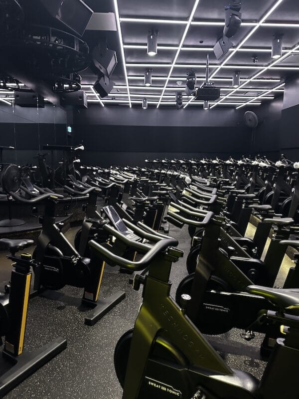 Sweat and tonic the well toronto spin studio front