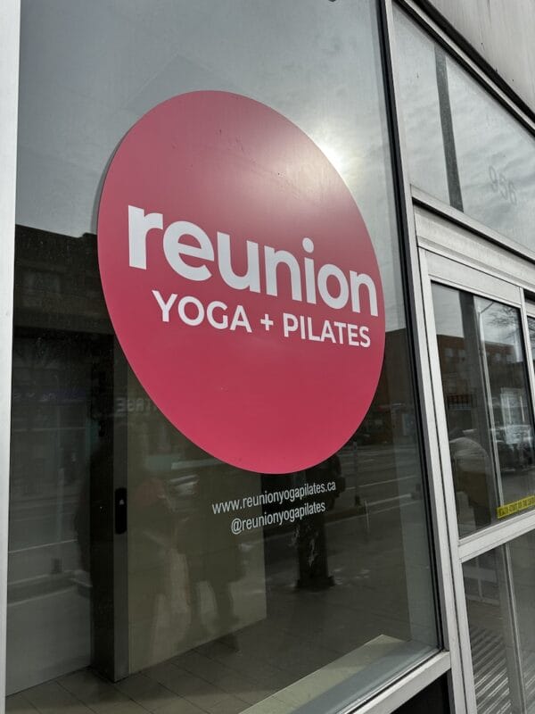 reunion yoga bloor west toronto main logo