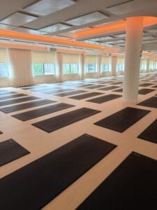 Solis Movement East studio interior, mat Pilates space in Toronto