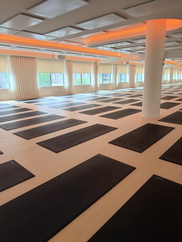 Solis Movement East studio interior, mat Pilates space in Toronto