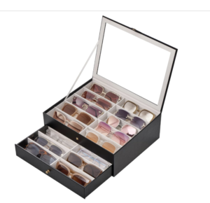 20 Slots Sunglasses Organizer Box