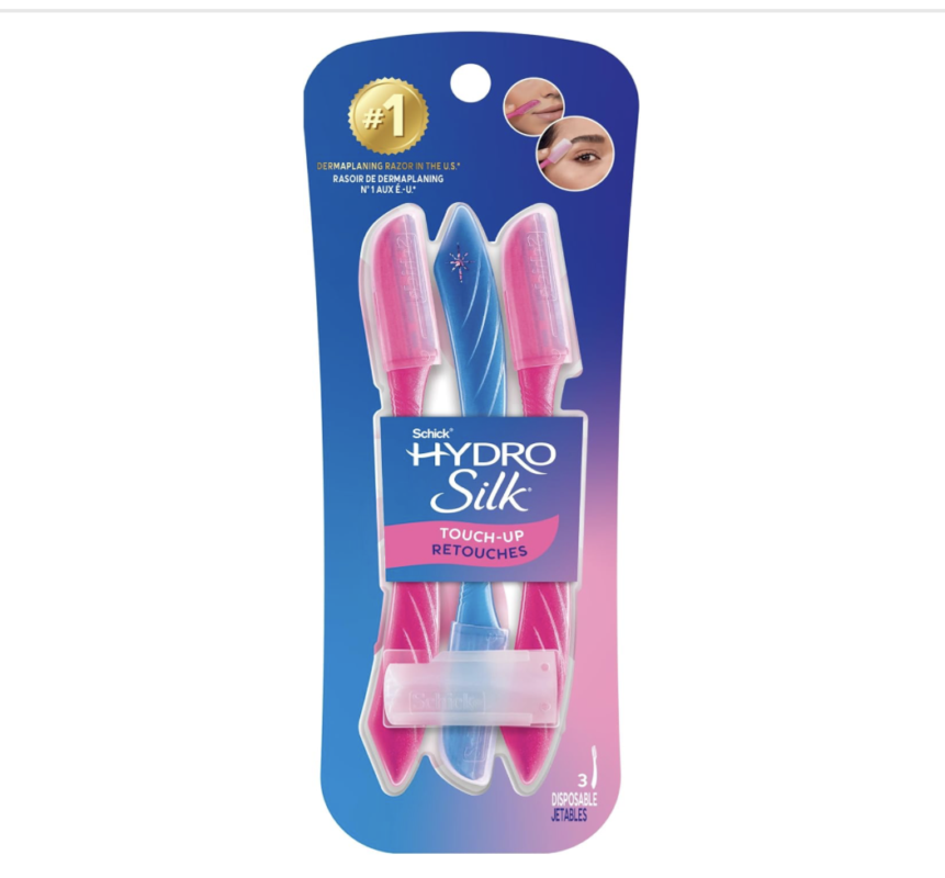 Schick Hydro Silk Touch-Up Multipurpose Exfoliating Face Razor